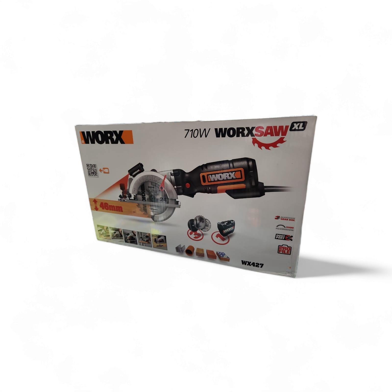 Worx Handkreissäge Worxsaw 710W 120mm/27mm WX427