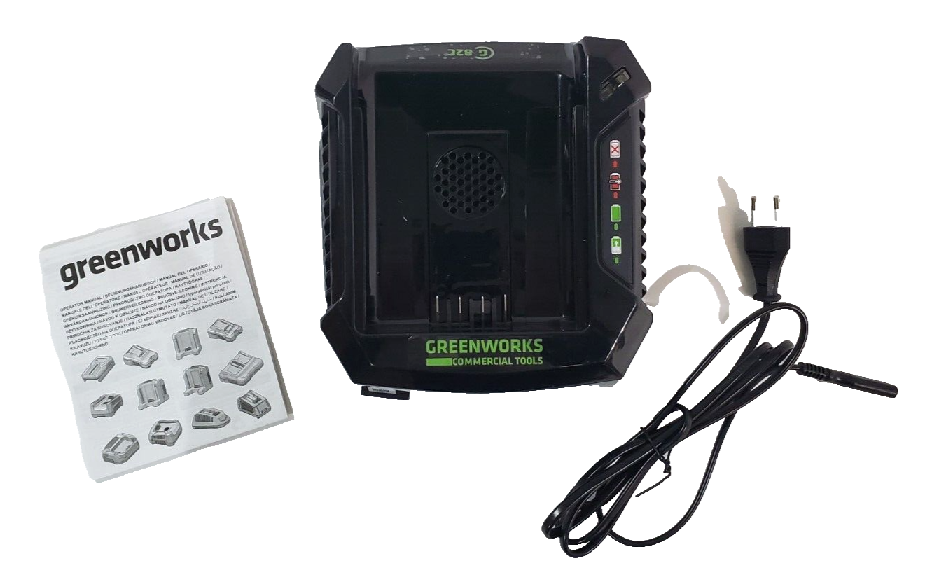 GREENWORKS 82 VOLT BATTERIE-SCHNELLLADEGERÄT GC82C