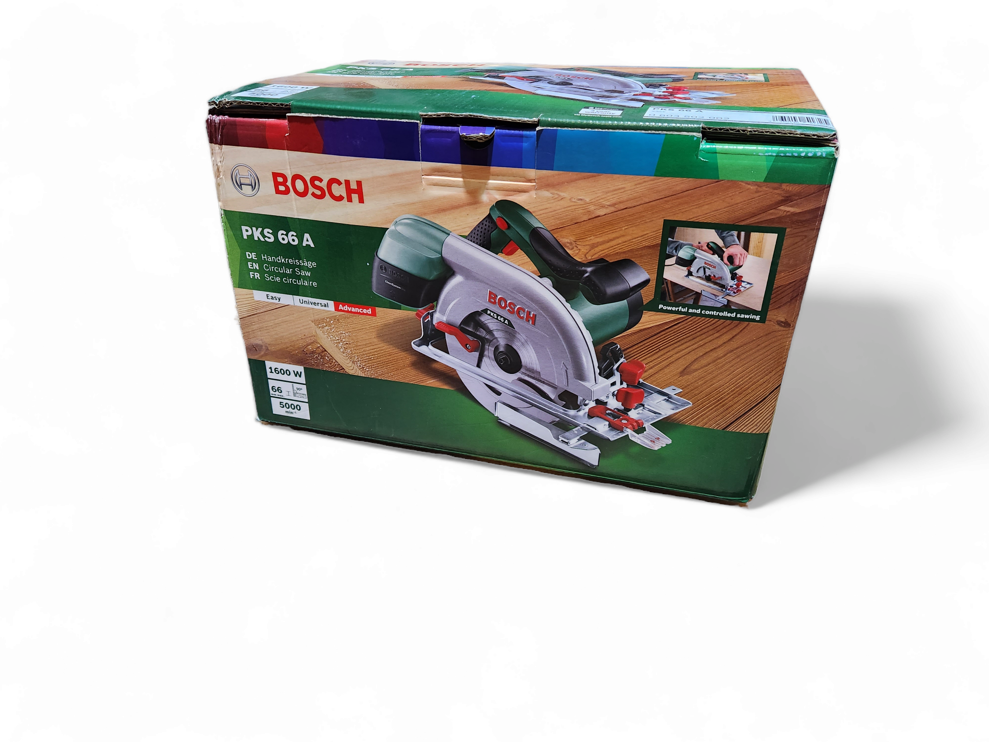 BOSCH Handkreissäge PKS 66 A 1.600 Watt