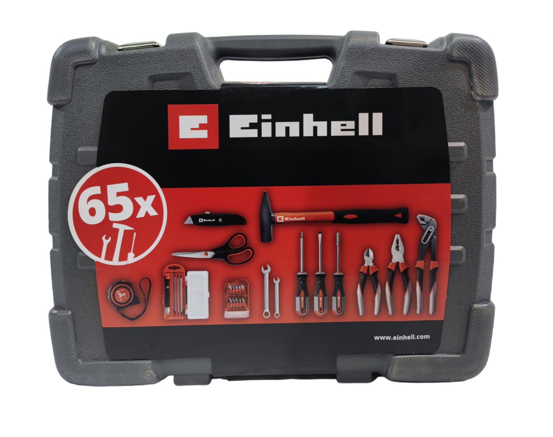 Einhell Werkzeugkoffer 65-teilig Werkzeug